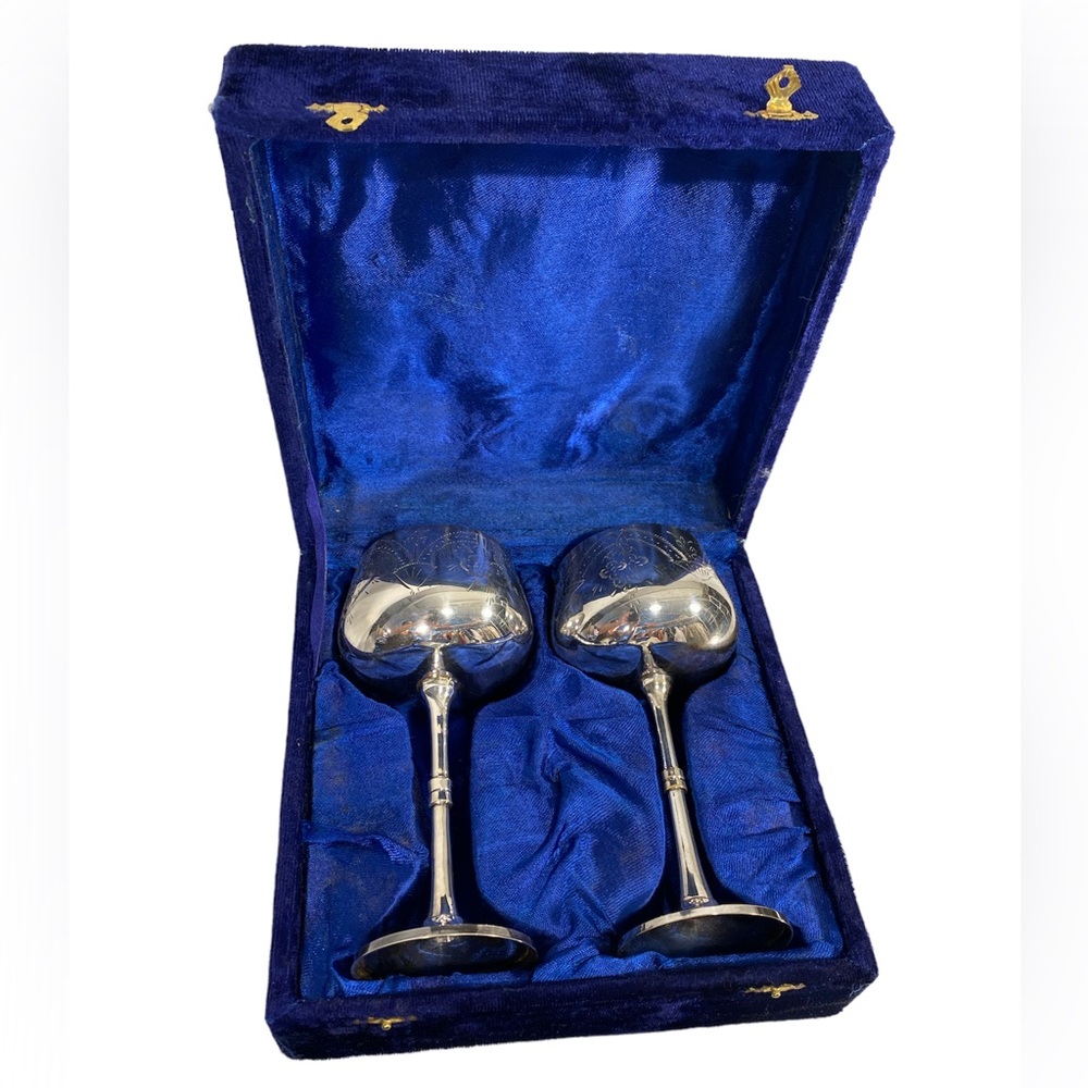EPNS (Electro Plated Silver Nickel) Chalices In Box